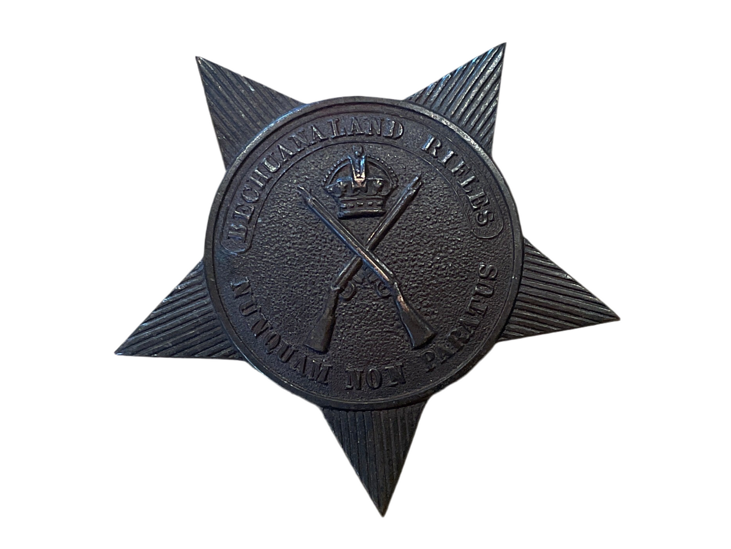 Bechuanaland Rifles Slouch hat badges high quality, 1902-13