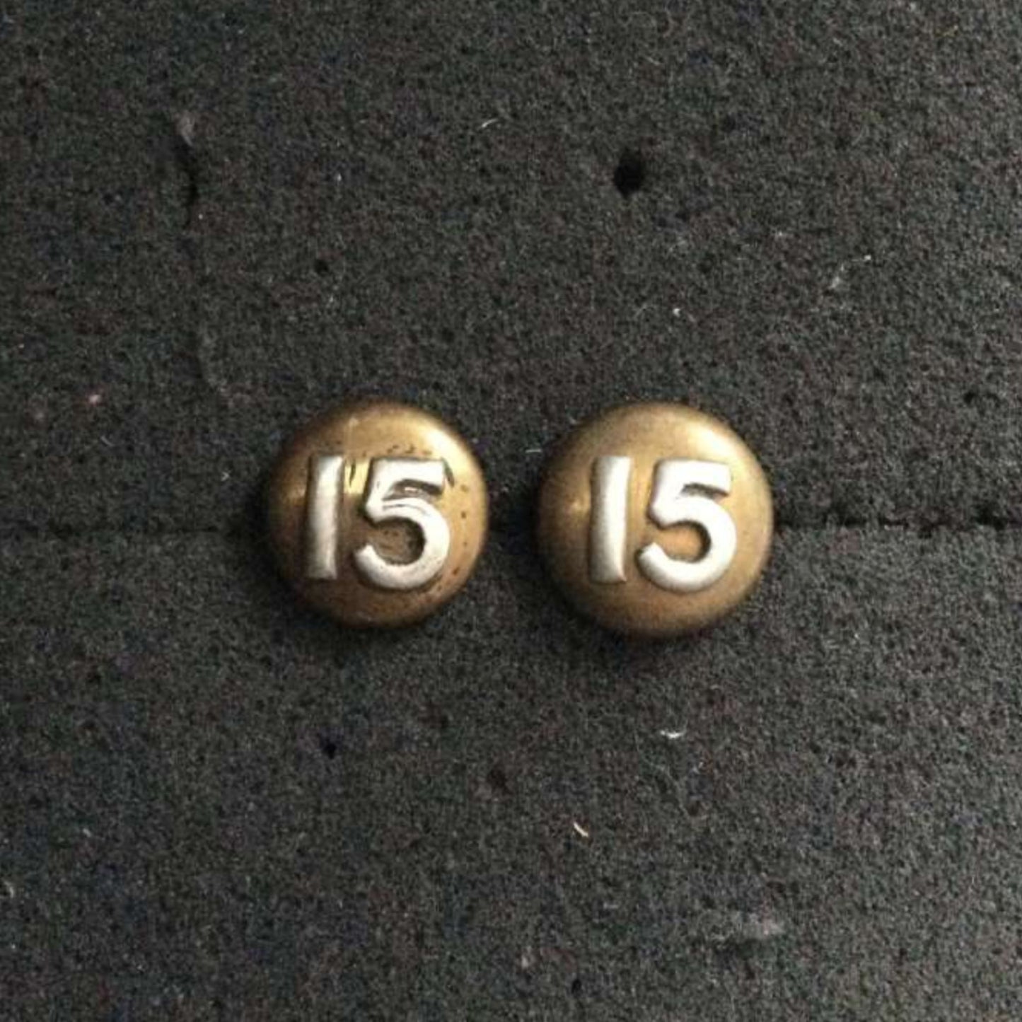 15th Punjab Regiment Officers Hat Buttons