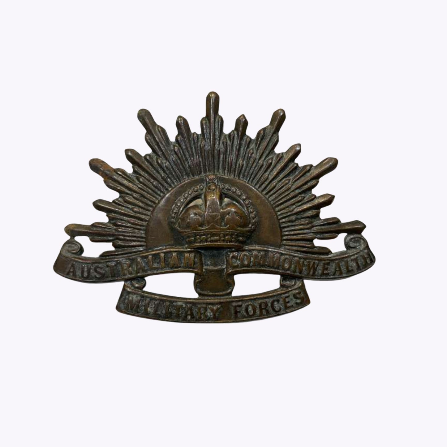 WW1 Australian Rising sun badge
