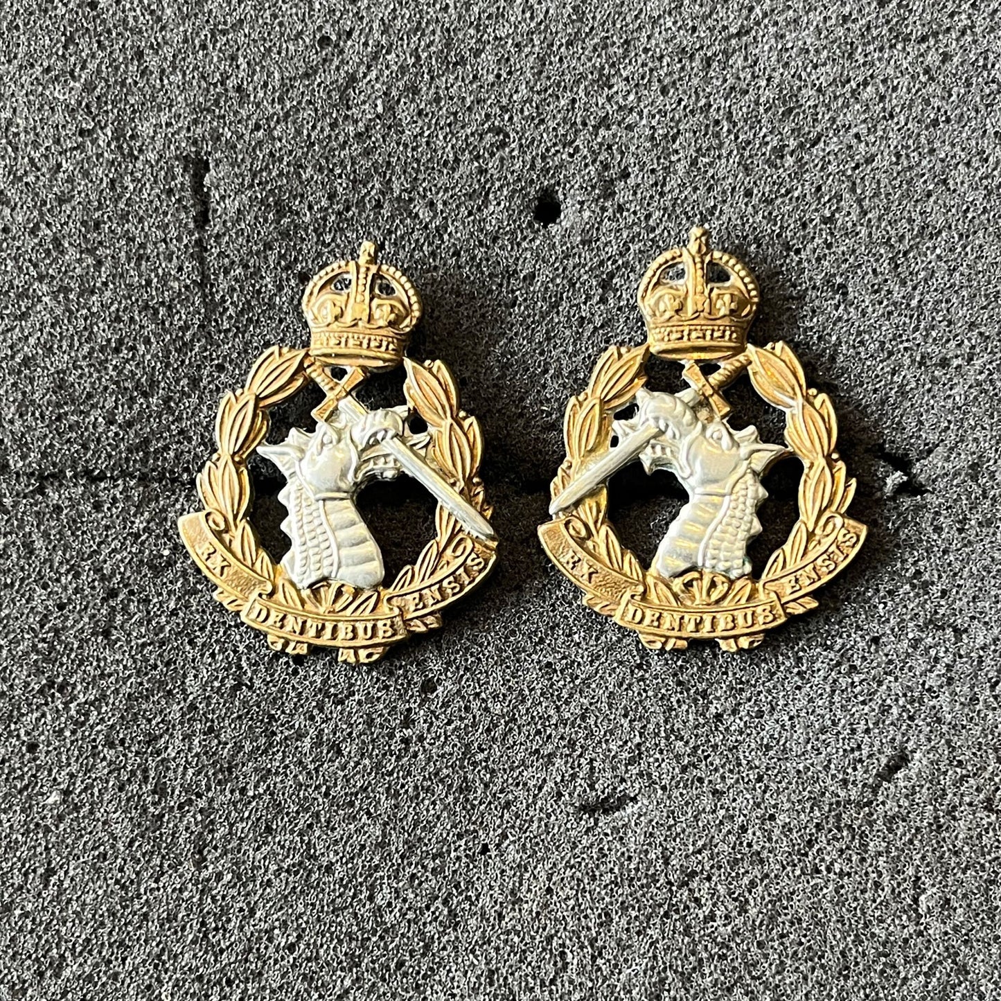 Royal Army Dental Corps collar badges