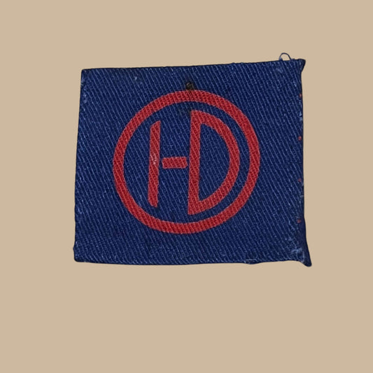WW2 Printed 51st Highland Division formation sign