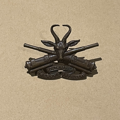 WW1 South African Heavt Artillery cap badge