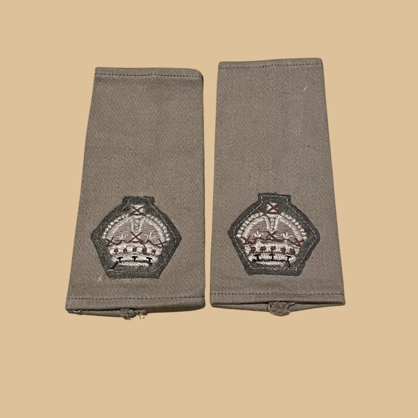 WW2 British_Commonwealth majors tropical issue rank slides