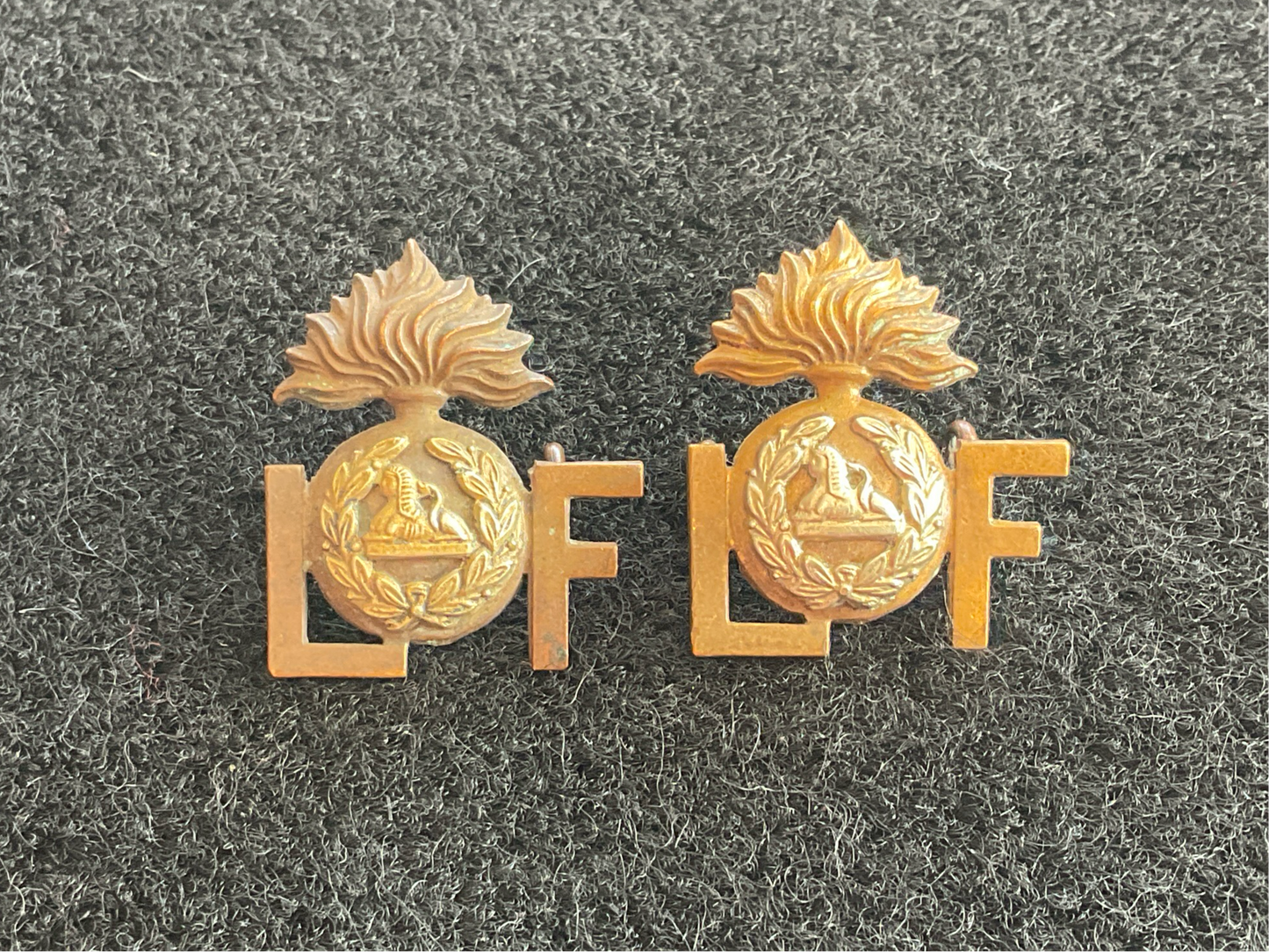 Lancashire fusiliers shoulder titles