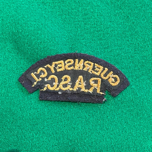 🇬🇬 Guernsey C.I R.A.S.C shoulder title badge