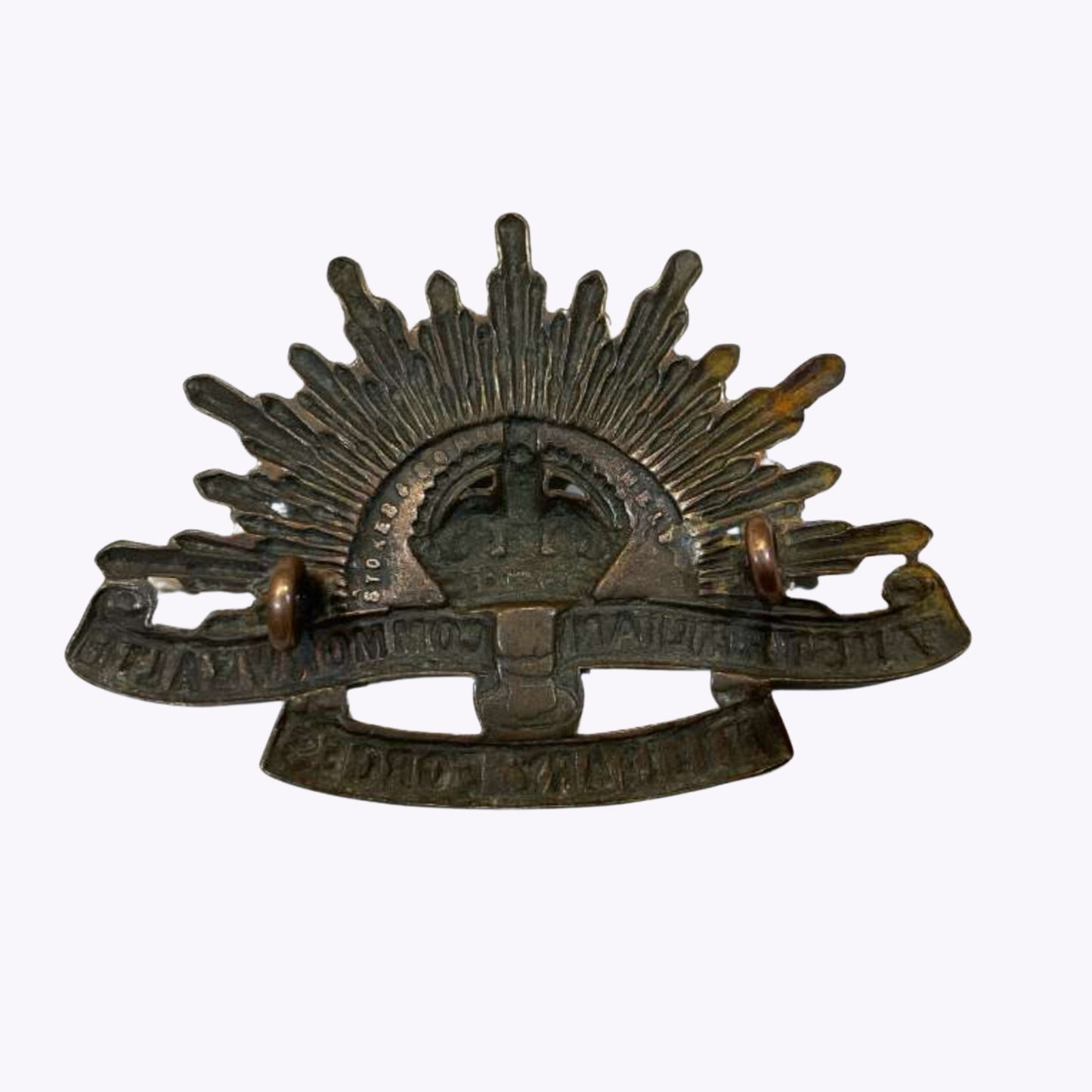 WW1 Australian Rising sun badge