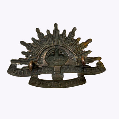 WW1 Australian Rising sun badge