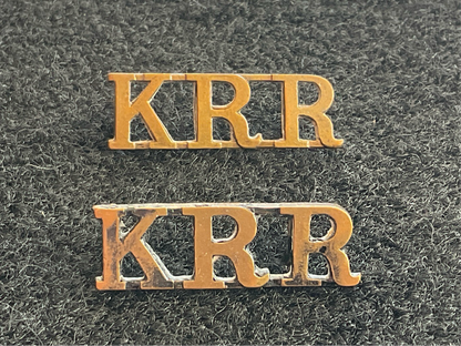 Kings Royal Rifles shoulder titles