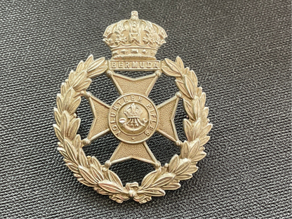 Bermuda Volunteers cap badge.