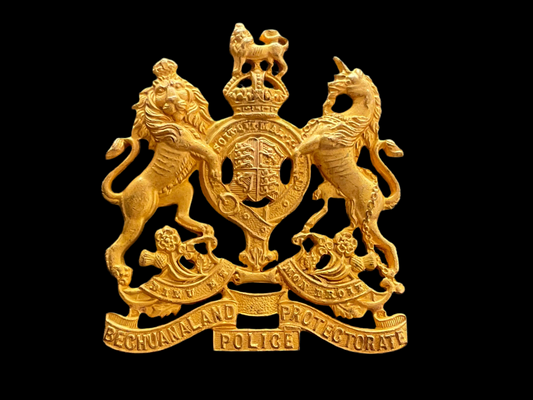 Bechuanaland Protectorate Police, Helmet plate.
