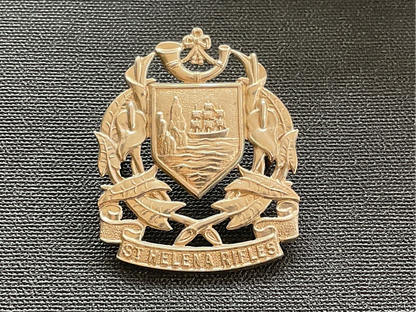 WW1/2 St.Helena Rifles cap badge (1914-46)