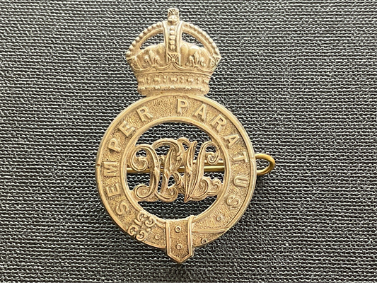 South African Queenstown Rifle Volunteers cap badge (1902-13)