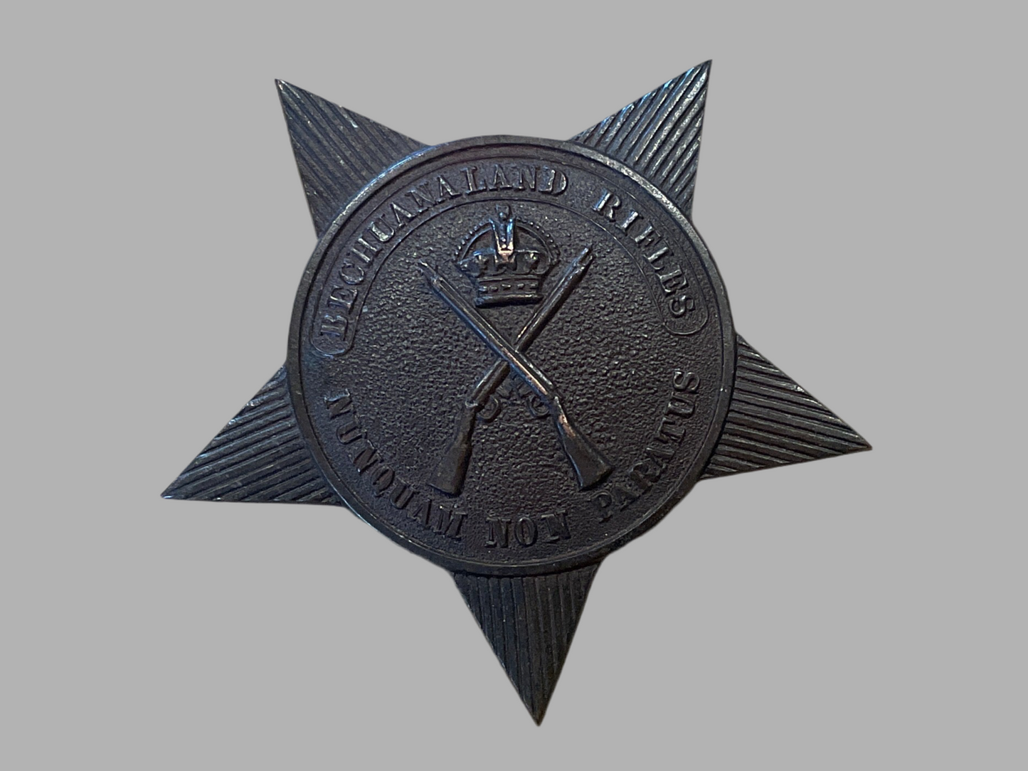 Bechuanaland Rifles Slouch hat badges high quality, 1902-13