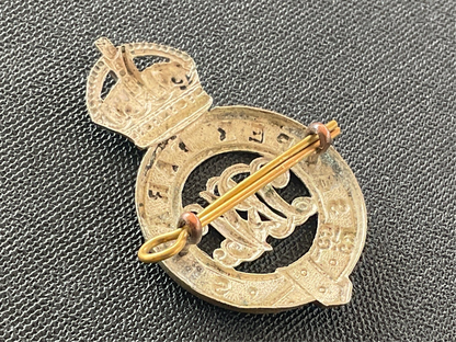 South African Queenstown Rifle Volunteers cap badge (1902-13)