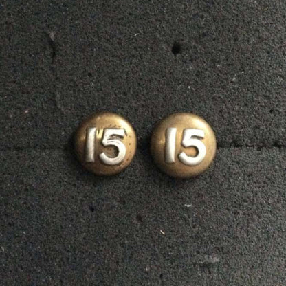 15th Punjab Regiment Officers Hat Buttons