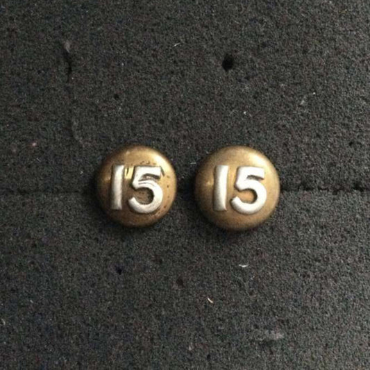 15th Punjab Regiment Officers Hat Buttons