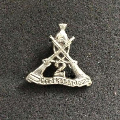 2nd Hyderabad Rifles / Regiment Cap Badge