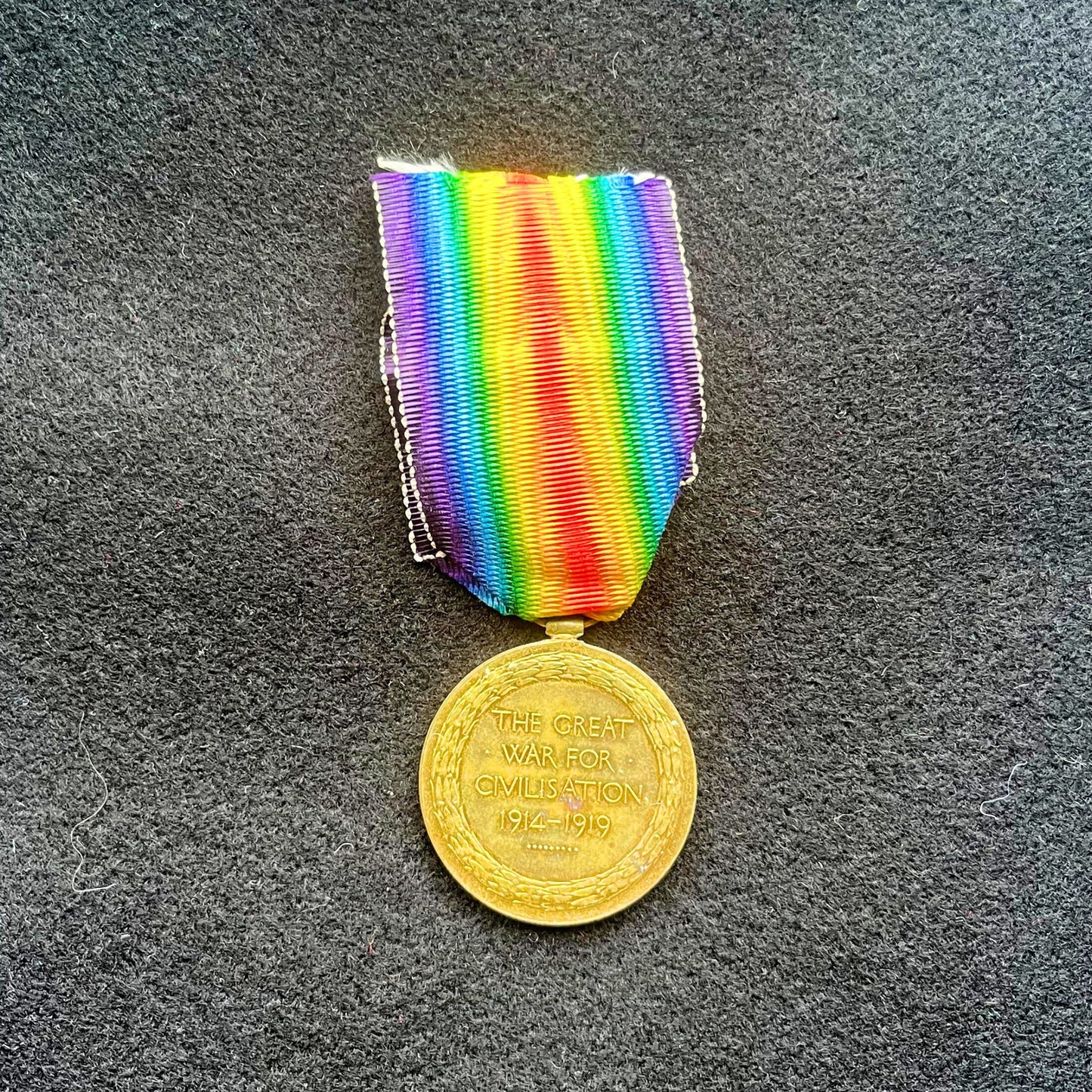 🇬🇧 Private 8675 William Newman 2nd Beds - 1914 Star Medal, Allied Victory Medal and British War Medal 1914-18