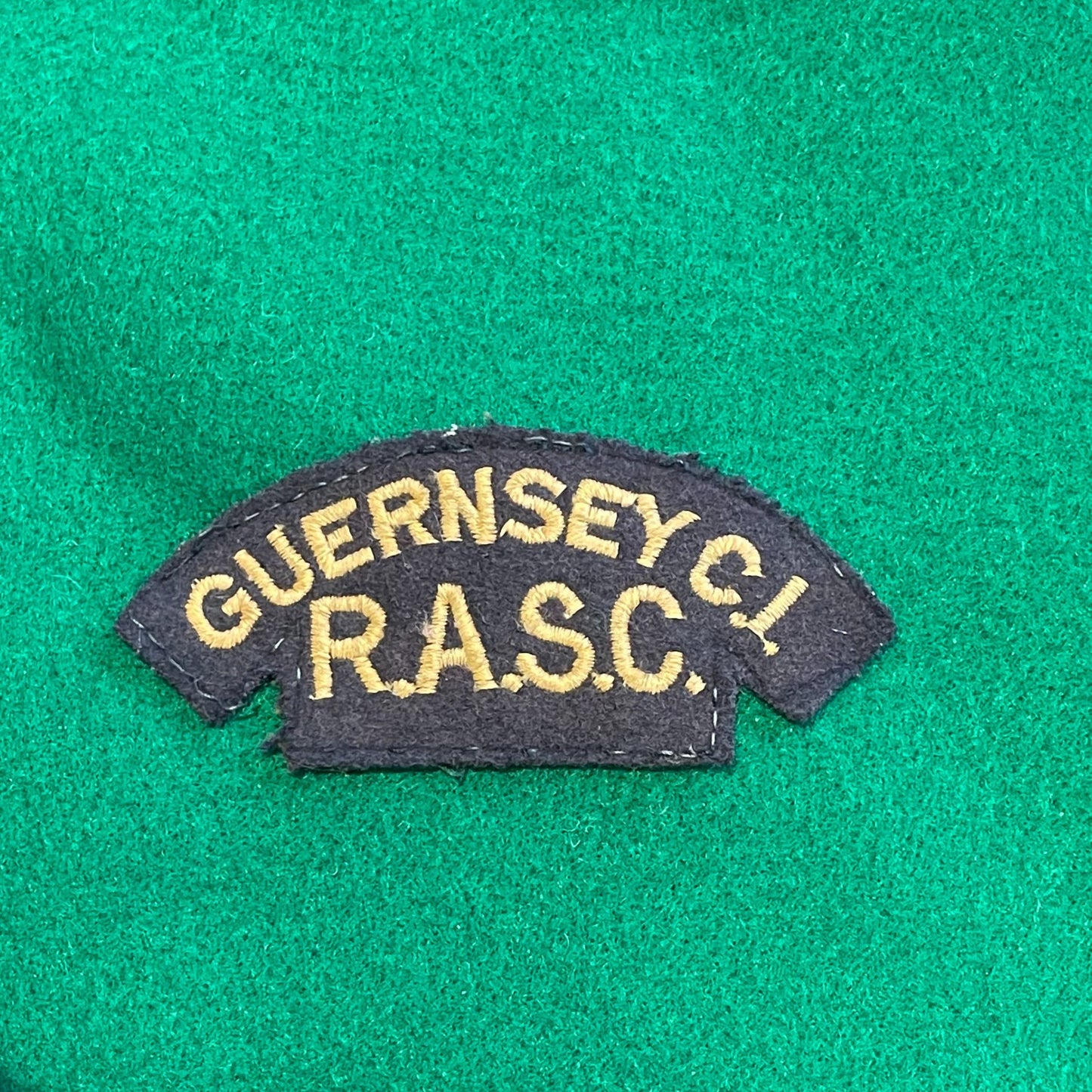🇬🇬 Guernsey C.I R.A.S.C shoulder title badge