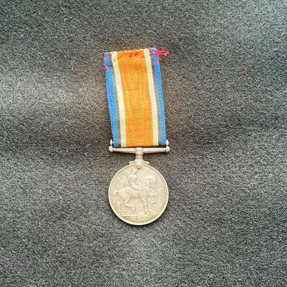 🇬🇧 Private 8675 William Newman 2nd Beds - 1914 Star Medal, Allied Victory Medal and British War Medal 1914-18