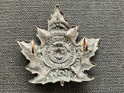 WW1 CEF 127th Infantry Battalion cap badge