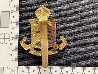 WW2 Indian Army Ordnance Corps cap badge